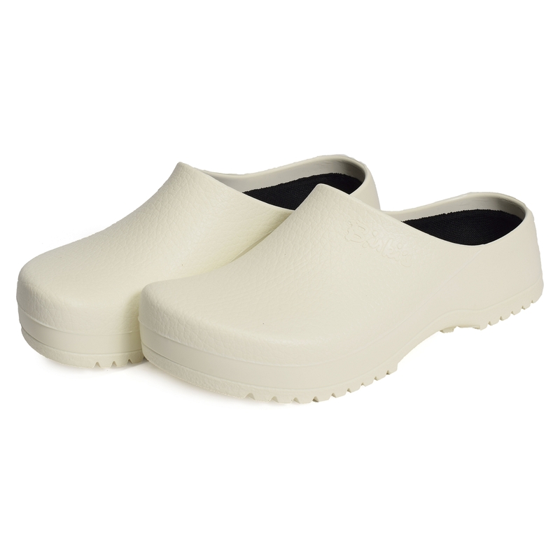 SUPER BIRKI Blanc, Sabots Birkenstock