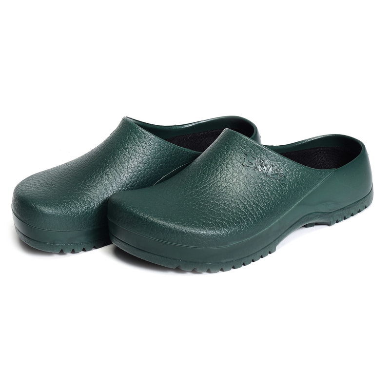 SUPER BIRKI Vert Foncé, Sabots Birkenstock