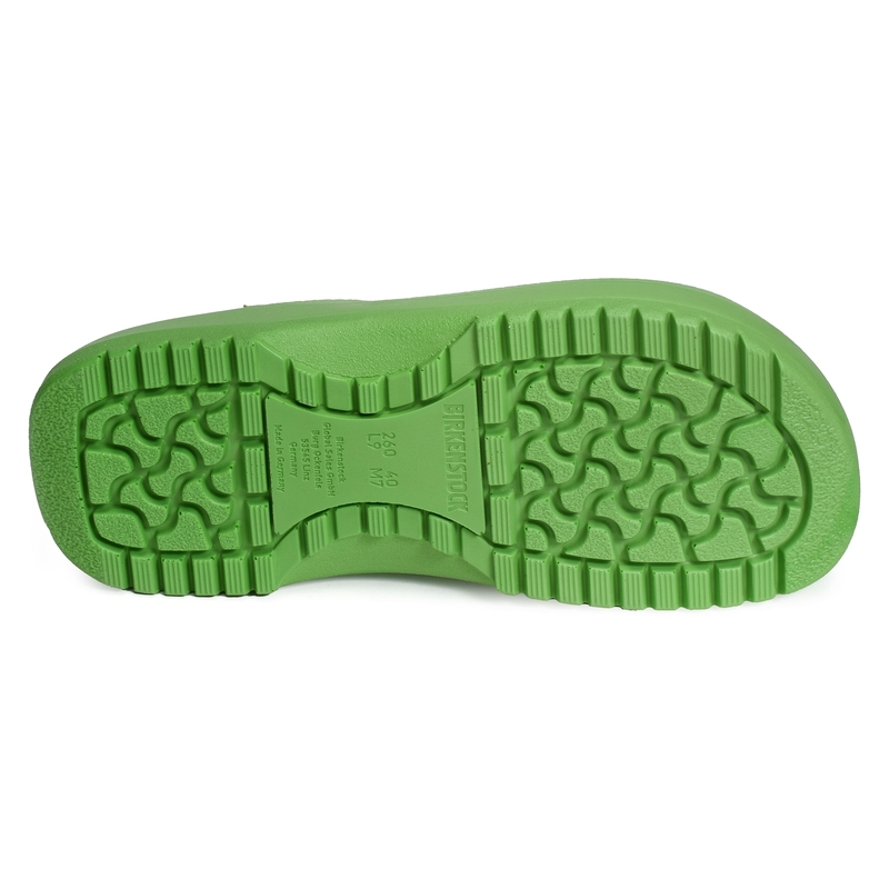 SUPER BIRKI Vert, Sabots Birkenstock