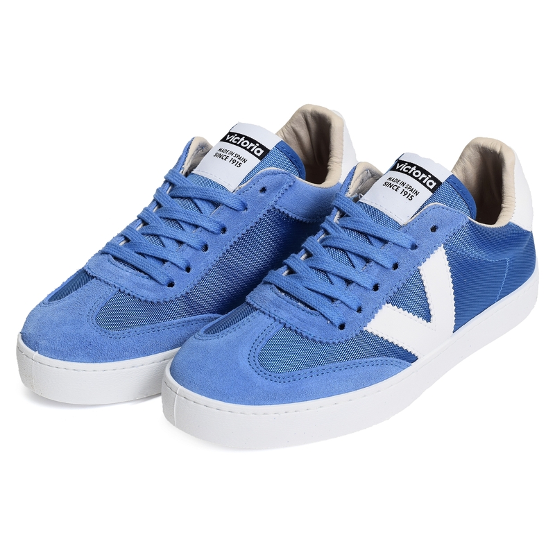 1126193 Bleu, Sneakers basses Victoria