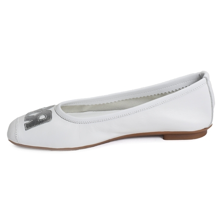 HAVA Blanc, Ballerines Reqins