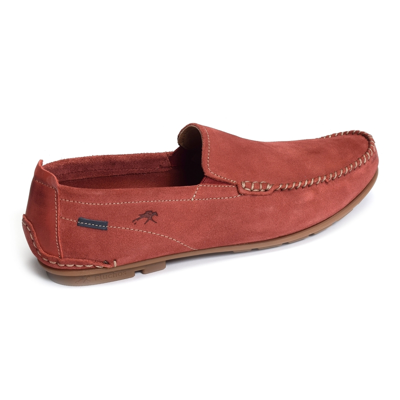 DORIAN F1091 Rouge, Mocassins Fluchos