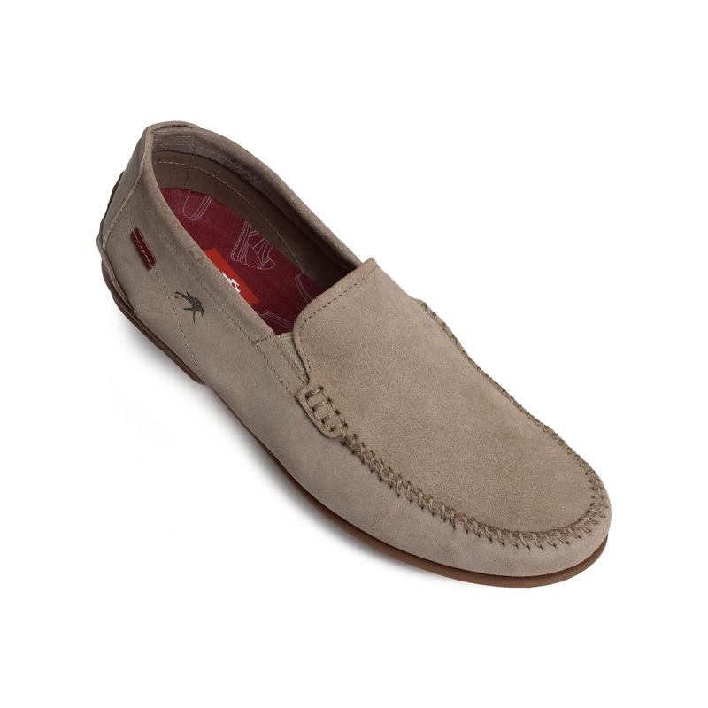 DORIAN F1091 Taupe, Mocassins Fluchos