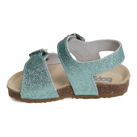 EFINA Vert Eau, Sandales plates & Nu-Pieds Bopy