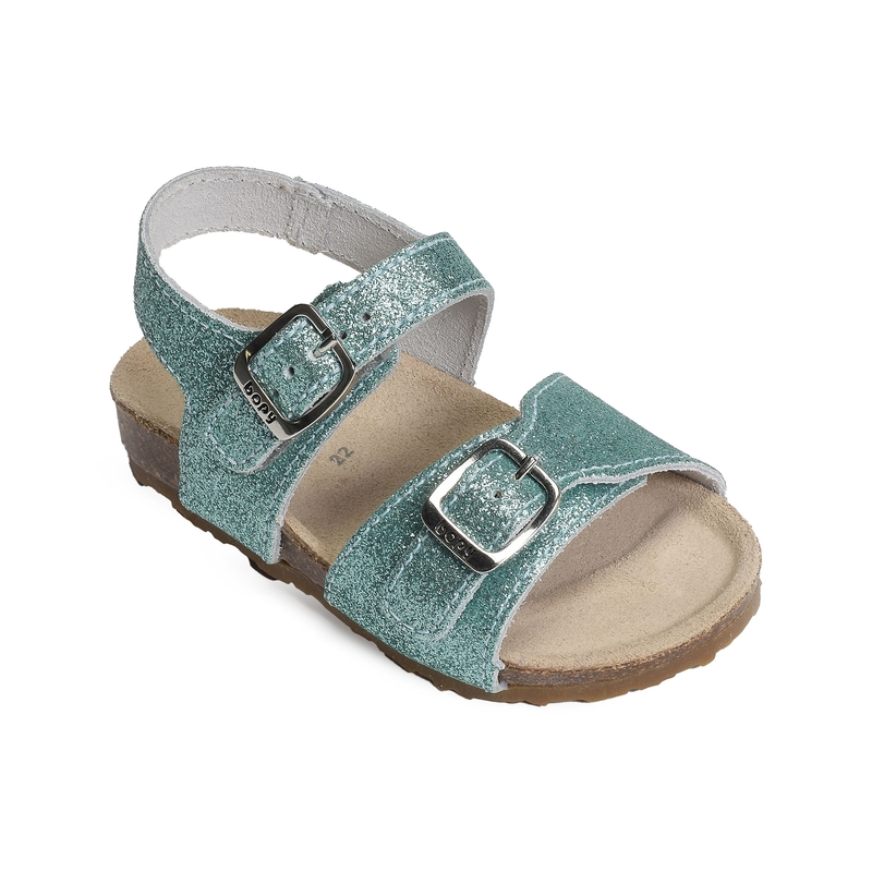 EFINA Vert Eau, Sandales plates & Nu-Pieds Bopy