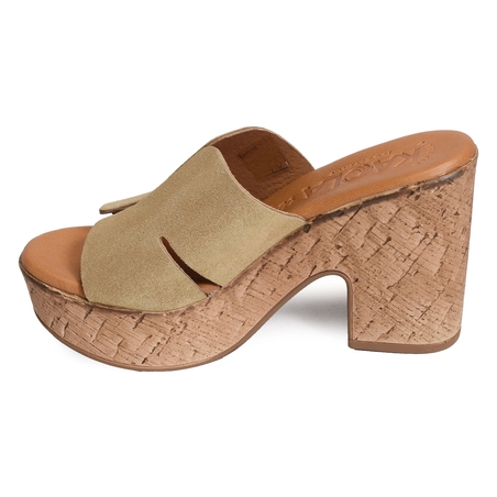 899 Beige Or, Mules Kaola