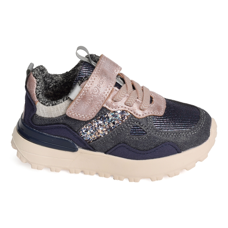 JOGGY SCRATCH GIRL Marine Rose, Baskets running Shoopom