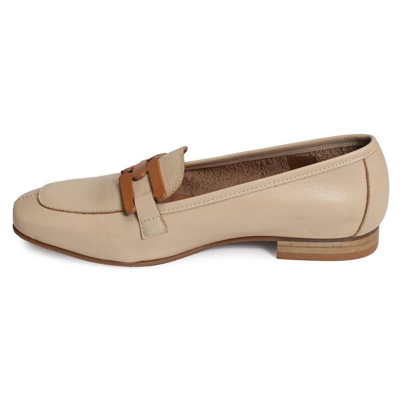 ESCAPON Beige, Mocassins Folie's