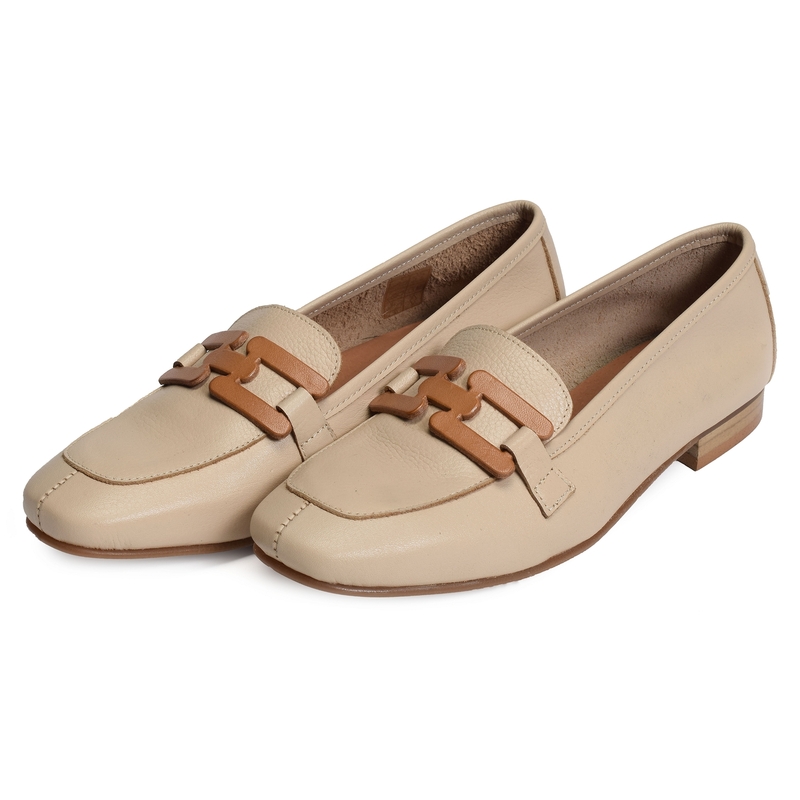 ESCAPON Beige, Mocassins Folie's