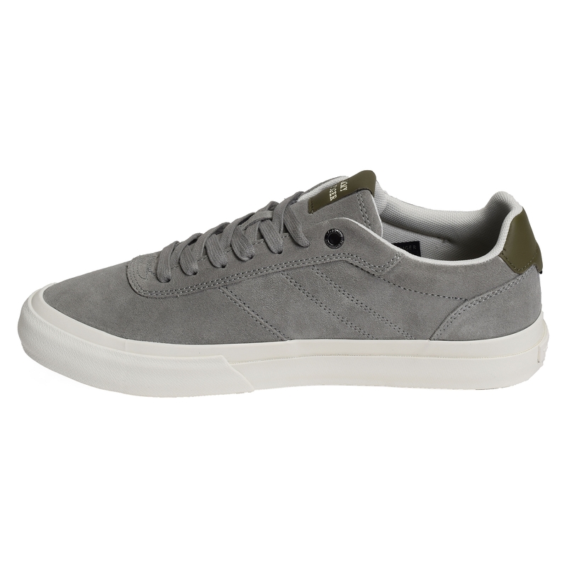 TH HI VULC LOW STREET SUEDE 5112 Gris, Sneakers basses Tommy Hilfiger