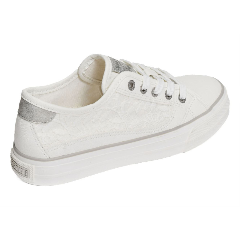 1272309 Blanc, Sneakers basses Mustang