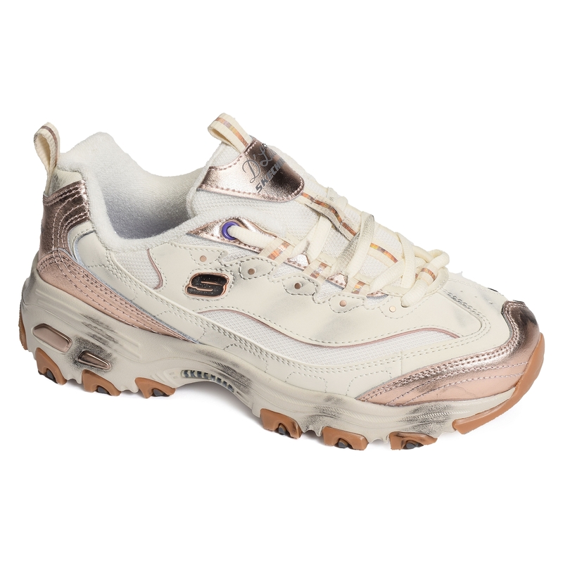 DLITES VINTAGE VISION Blanc Rose, Baskets running Skechers