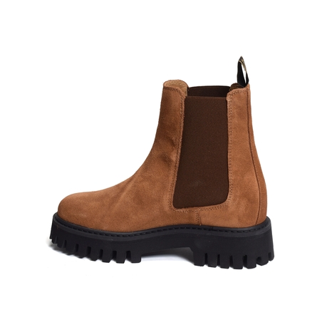 ROTTERDAM CHELSEA W Camel, Chelsea boots Schmoove