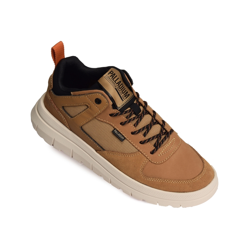 PALLAFLEX LO MIX Camel, Sneakers basses Palladium