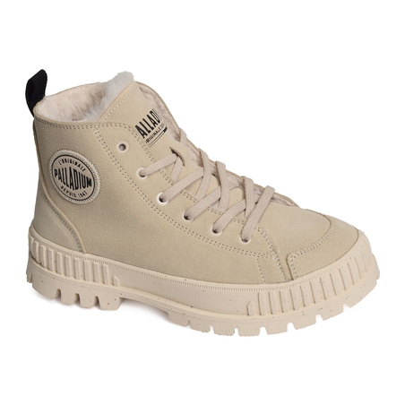 PALLASHOCK ZIP WARM Beige, Boots Palladium