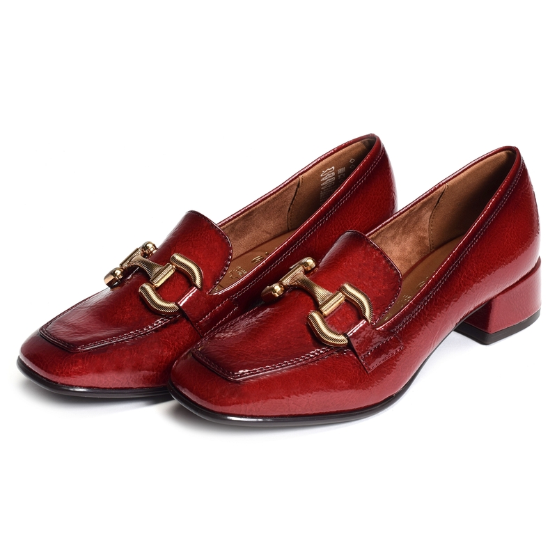 24316 Verni Rouge, Mocassins Tamaris