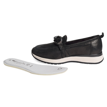 24738 Anthracite, Mocassins Tamaris