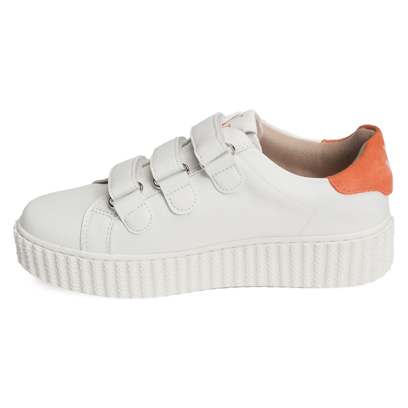 VICKY Blanc Orange, Sneakers basses Vanessa Wu