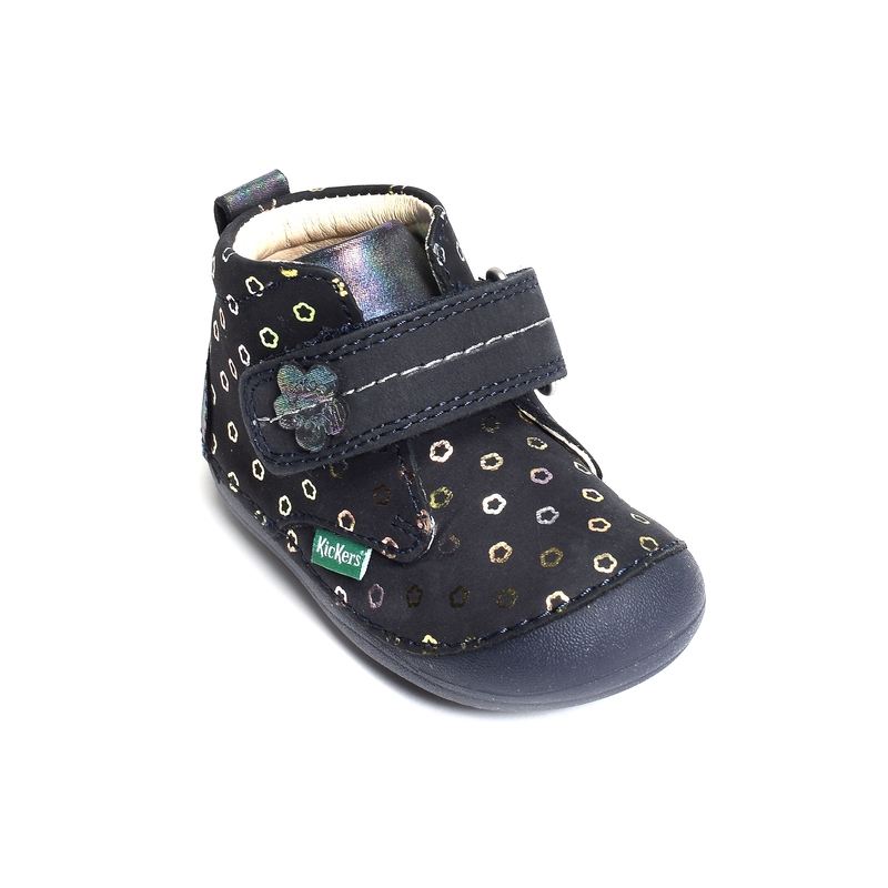 SABIO GIRL Marine Multicolore, Chaussures à Scratch Kickers