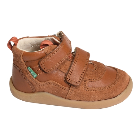 KICKFRESHO BOY Marron, Chaussures à Scratch Kickers