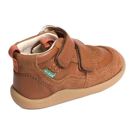 KICKFRESHO BOY Marron, Chaussures à Scratch Kickers