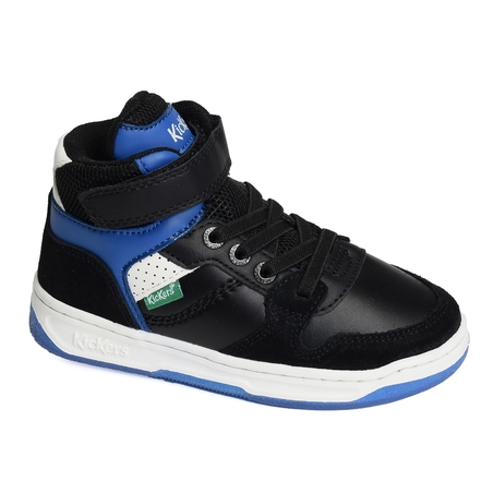 KICKADO BOY Noir Bleu, Baskets montantes Kickers