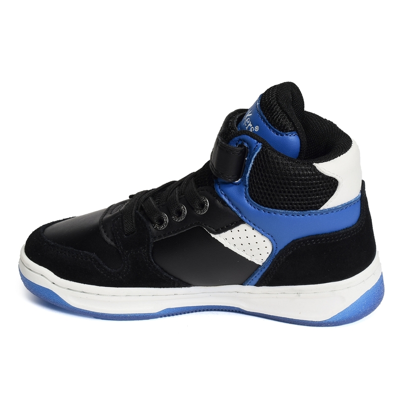 KICKADO BOY Noir Bleu, Baskets montantes Kickers