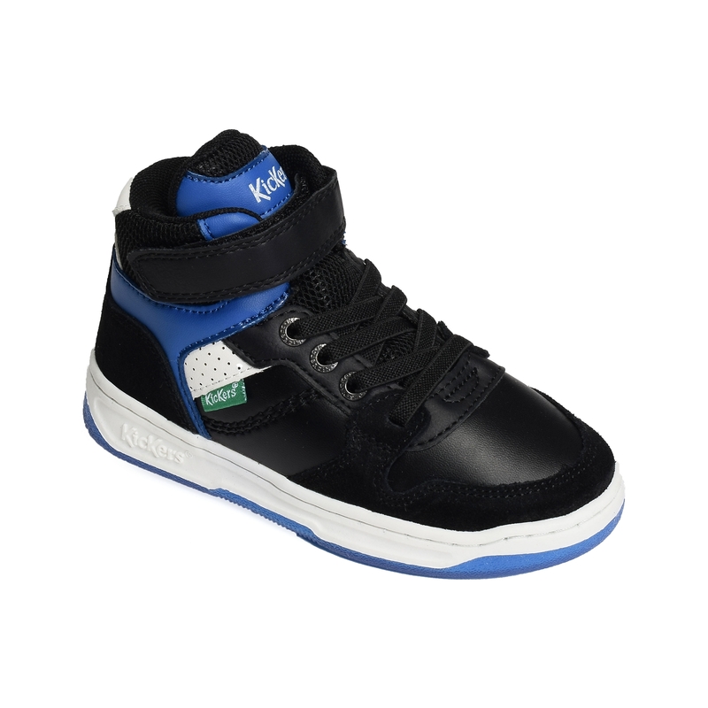 KICKADO BOY Noir Bleu, Baskets montantes Kickers