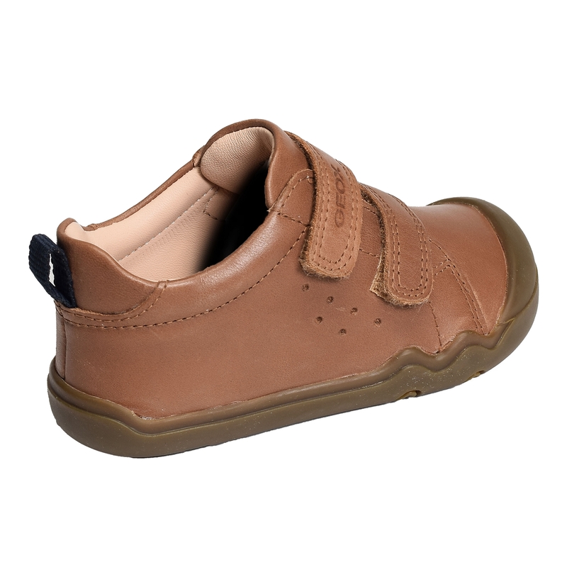 B STEPPIEUP BOY A Cognac, Chaussures à Scratch Geox