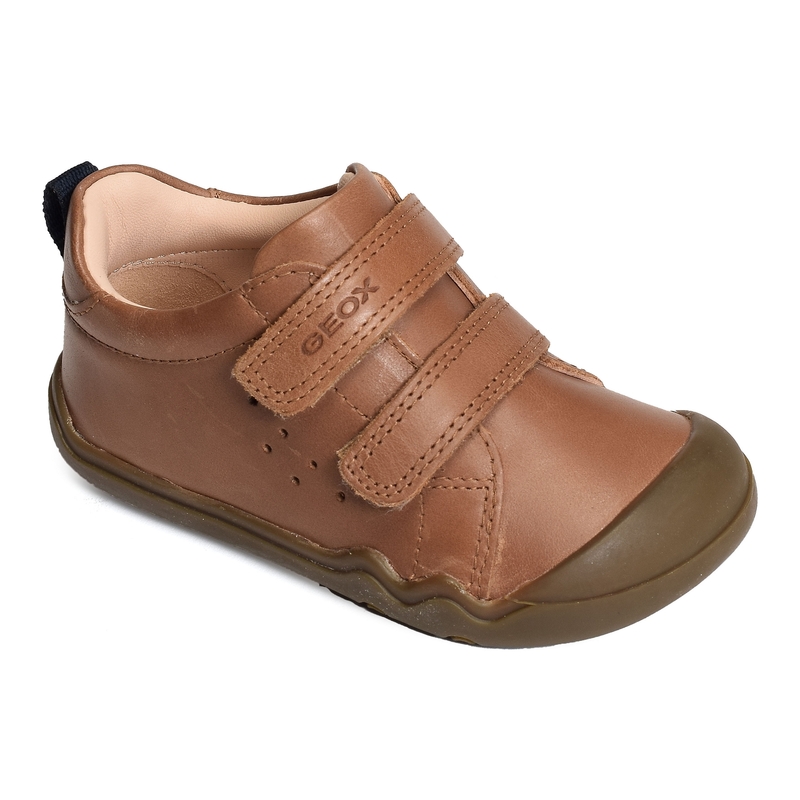 B STEPPIEUP BOY A Cognac, Chaussures à Scratch Geox