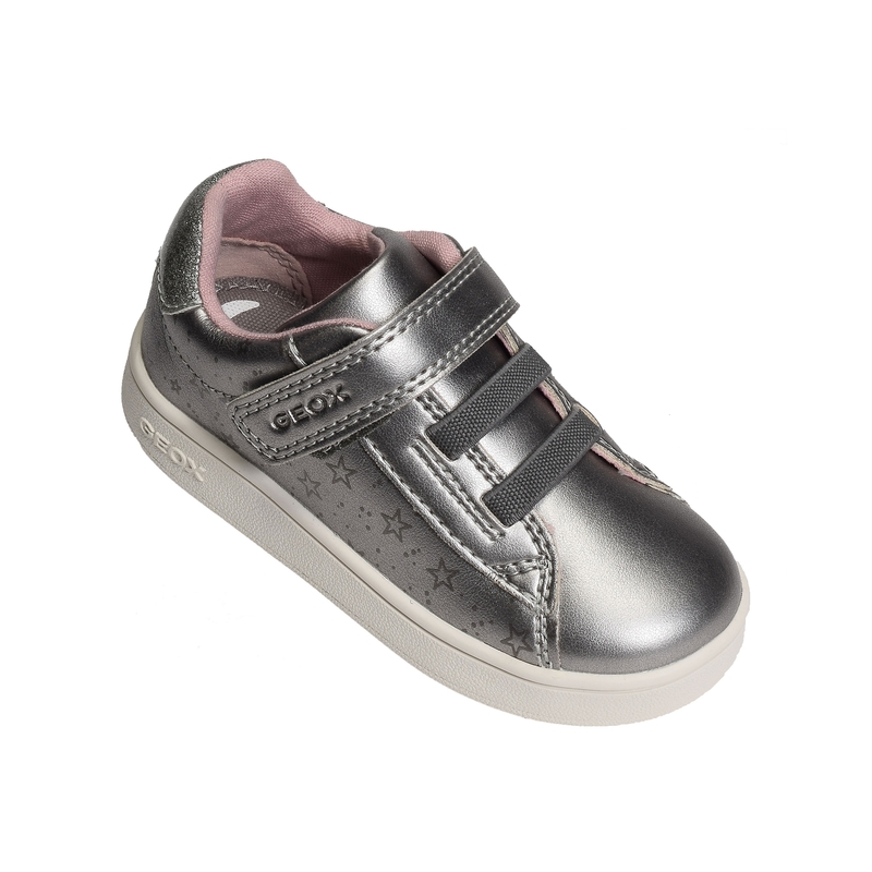 B ECLYPER A GIRL Argent, Sneakers basses Geox