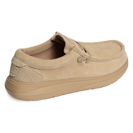 WALLY XTRA SUEDE Beige, Slip-On HeyDude