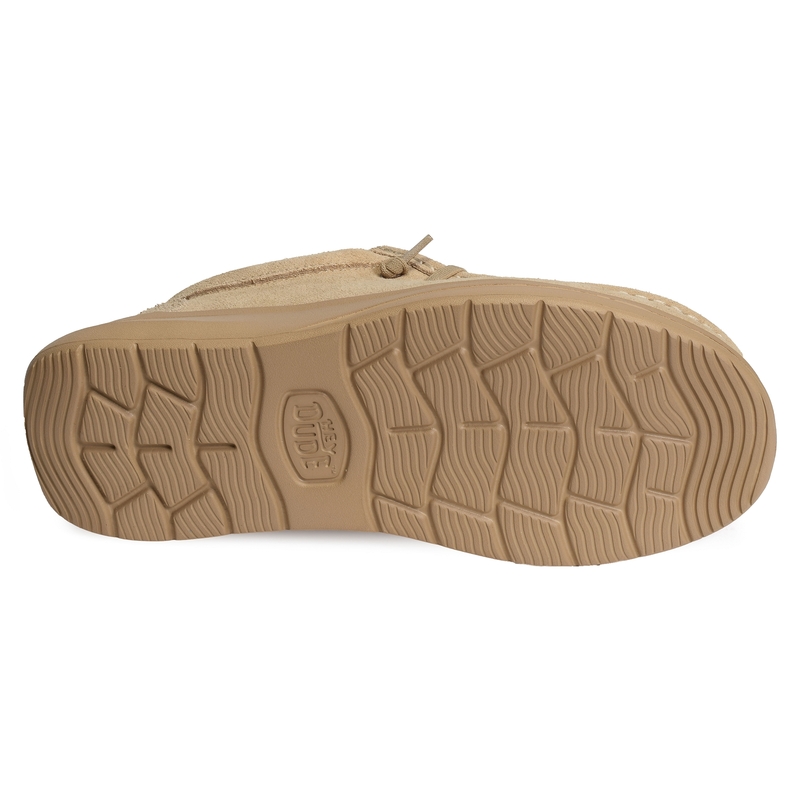 WALLY XTRA SUEDE Beige, Slip-On HeyDude