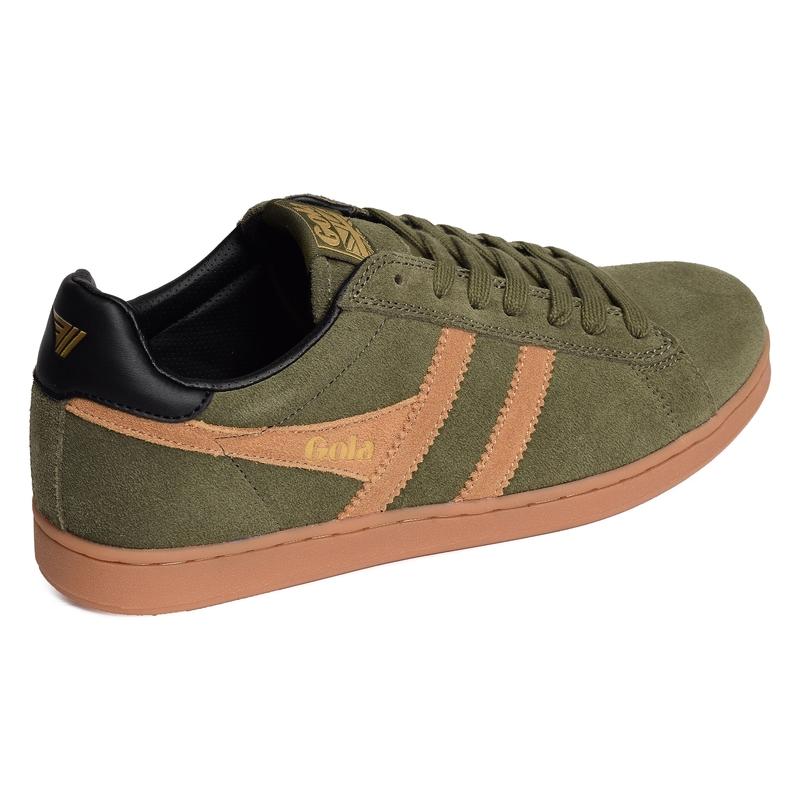 EQUIPE II SUEDE Kaki Marron, Sneakers basses Gola