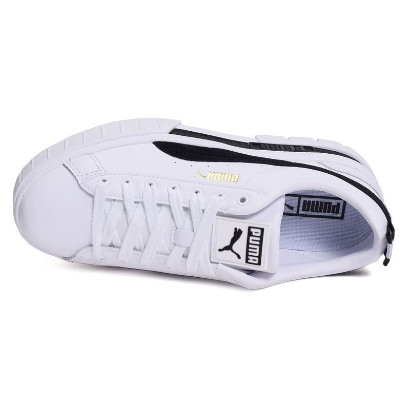 MAYZE LTH WNS Blanc Noir, Sneakers basses Puma