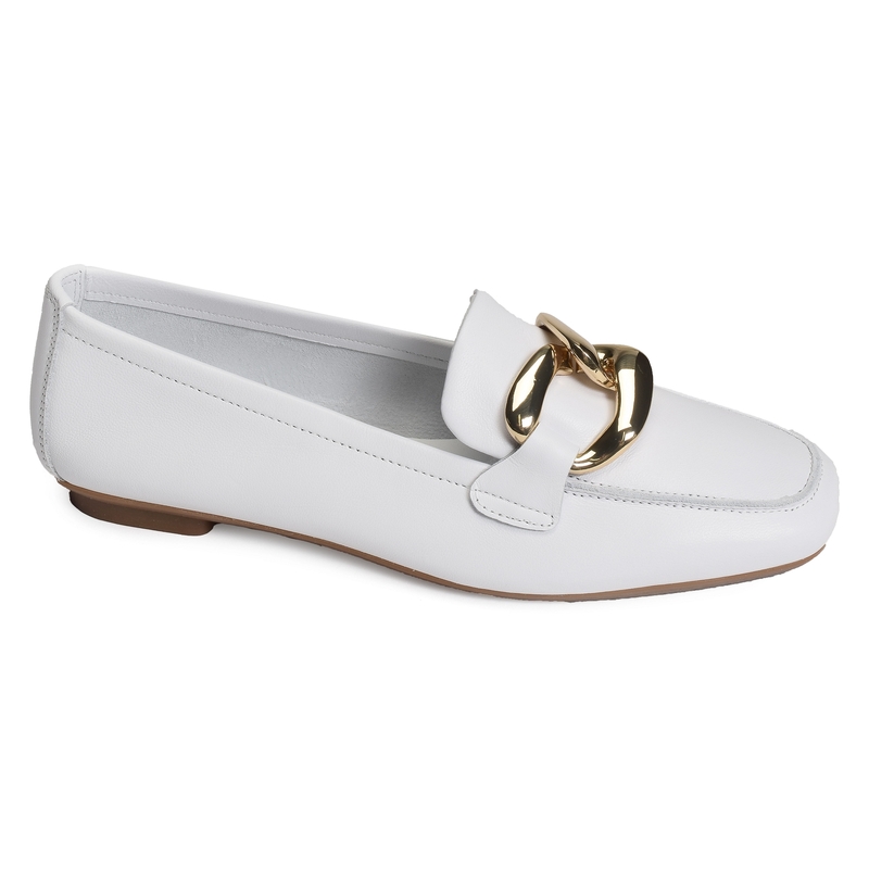 HASTER Blanc, Mocassins Reqins