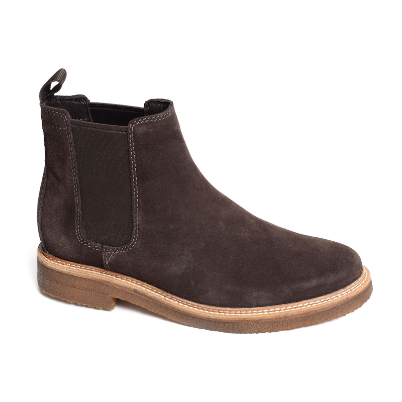 CLARKDALE EASY Chocolat, Chelsea boots Clarks