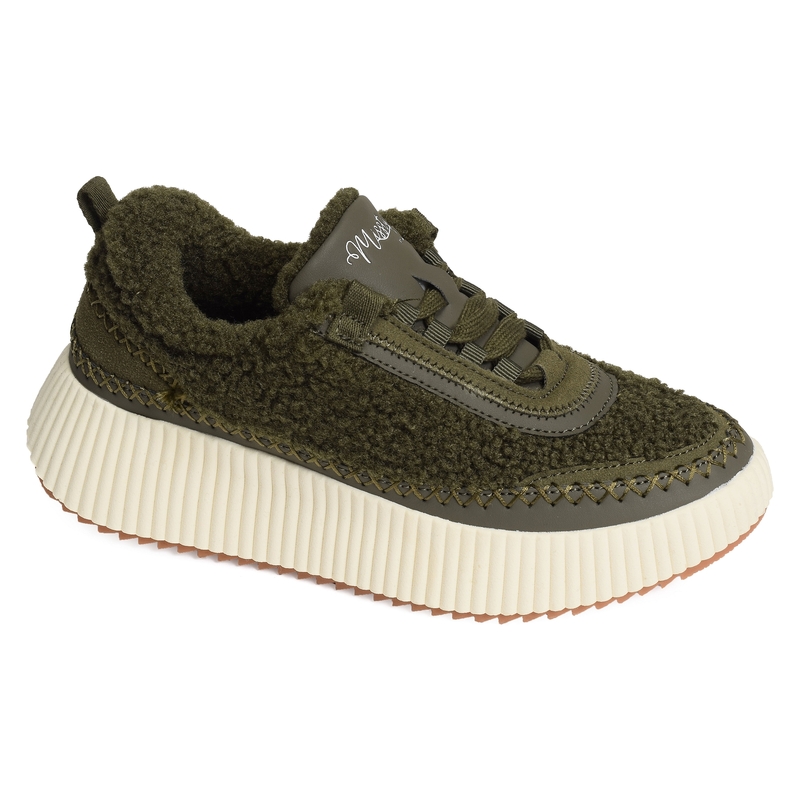 MECANO Kaki, Sneakers basses Laura Vita