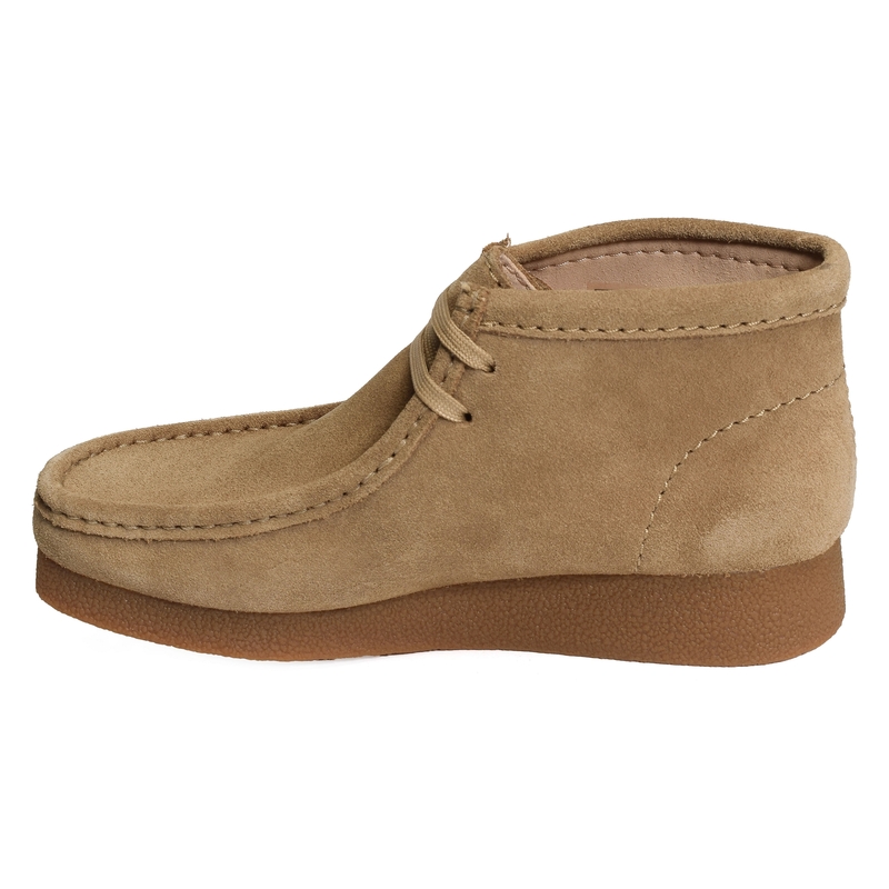 WALLABEE EVO BOOT W Sand, Bottillons Clarks