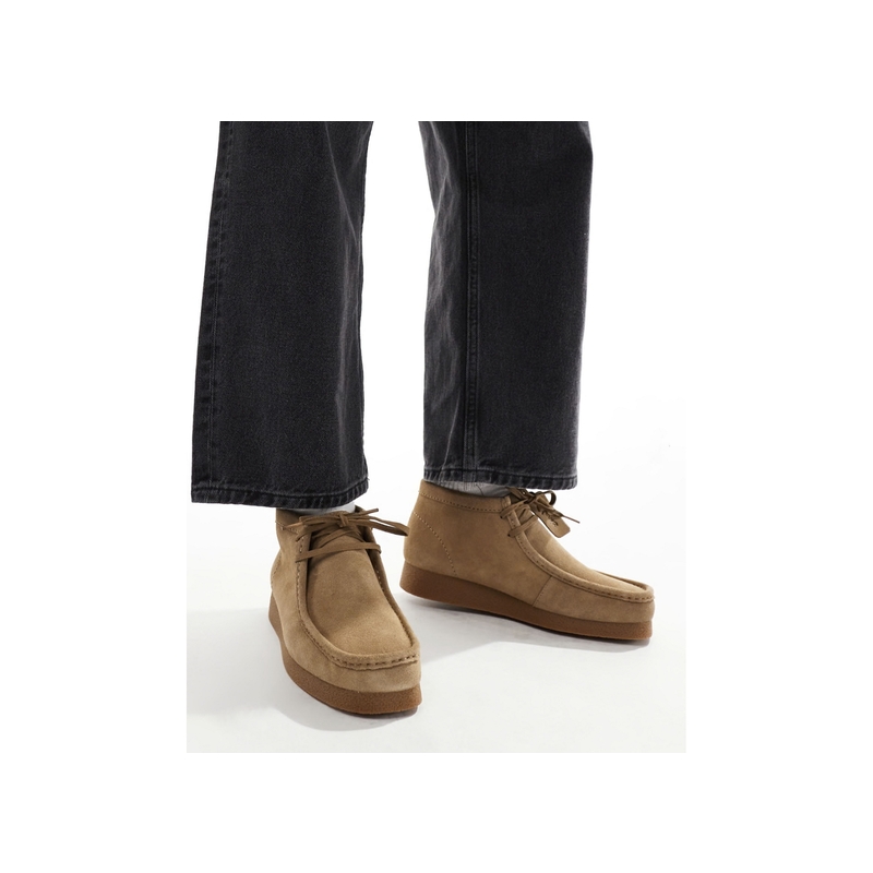 WALLABEE EVO BOOT W Sand, Bottillons Clarks