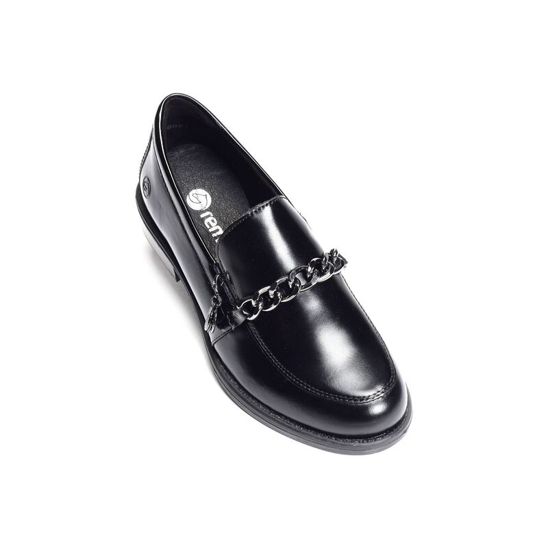 D0F03 Noir, Mocassins Remonte