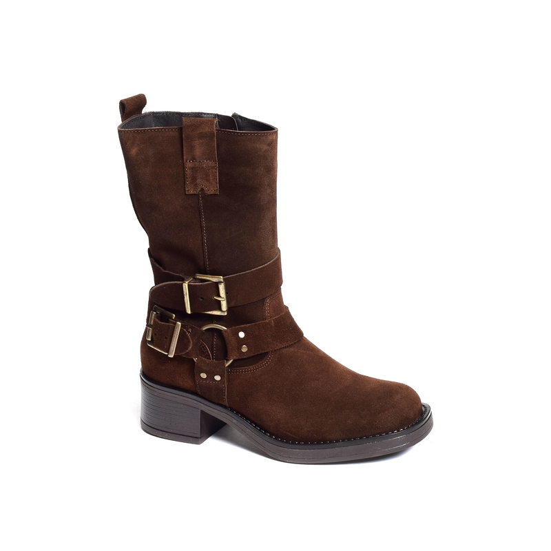 CORALINA Chocolat, Bottes Goodstep