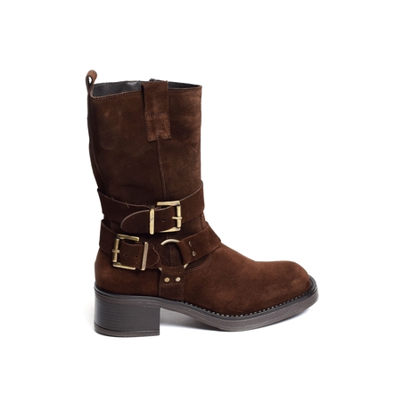 CORALINA Chocolat, Bottes Goodstep