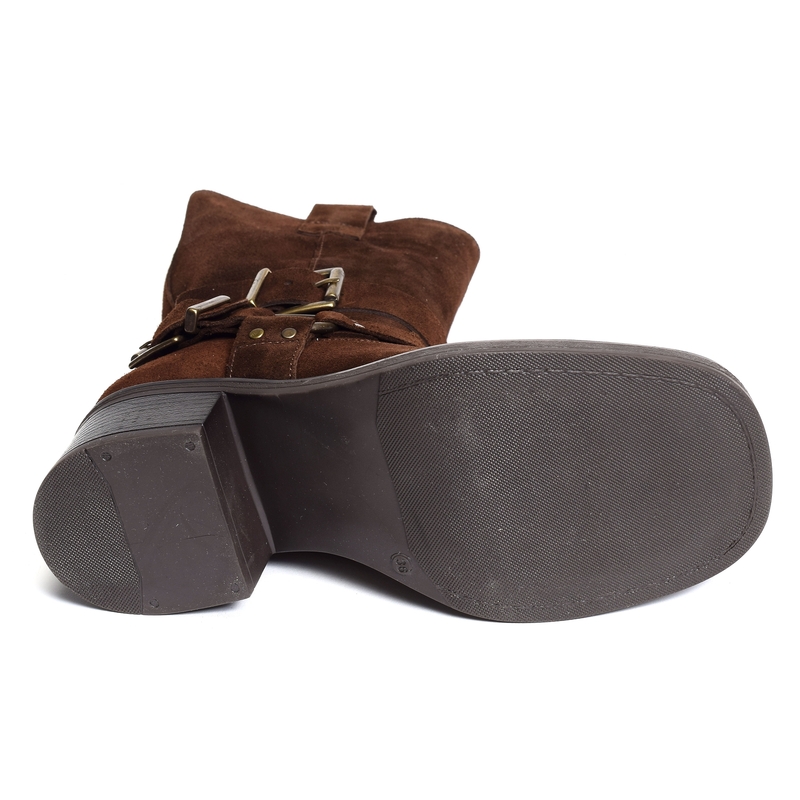 CORALINA Chocolat, Bottes Goodstep