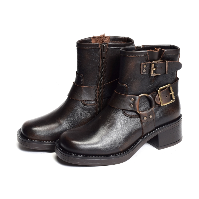 COLETE Marron, Bottines Goodstep