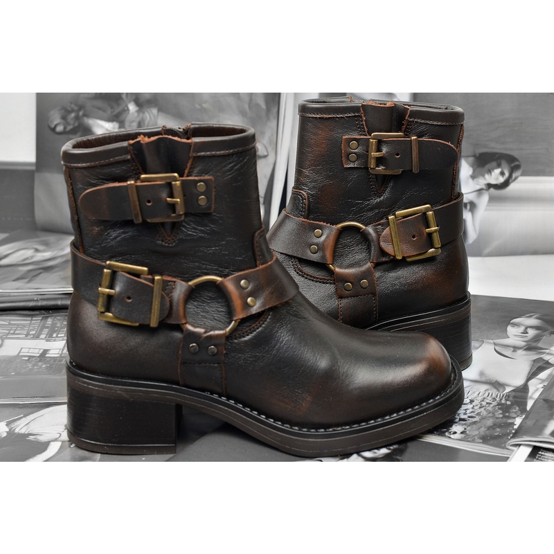 COLETE Marron, Bottines Goodstep