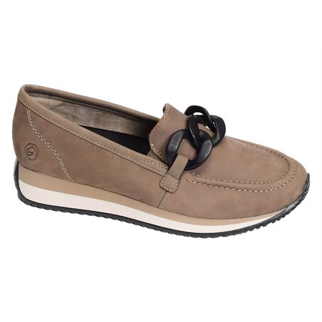 D0H10 Taupe, Mocassins Remonte