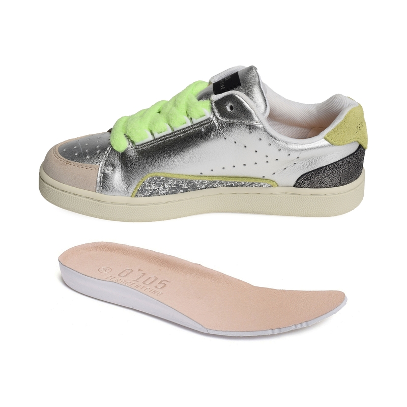 AVRIL Argent, Sneakers basses 0-105