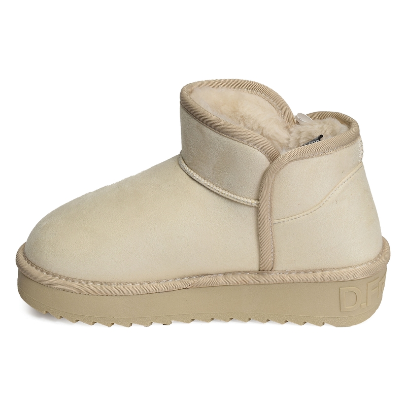 NORDIC LOW BASIC Blanc, Boots D.Franklin