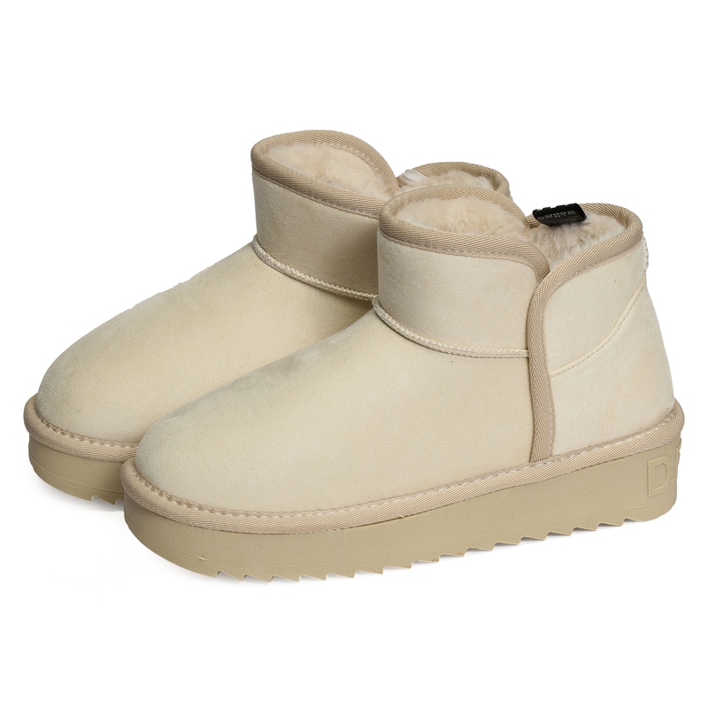 NORDIC LOW BASIC Blanc, Boots D.Franklin